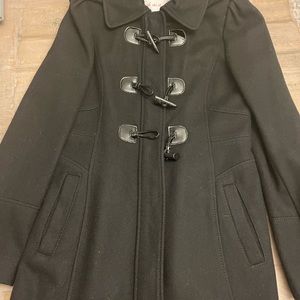 Black Guess pea coat